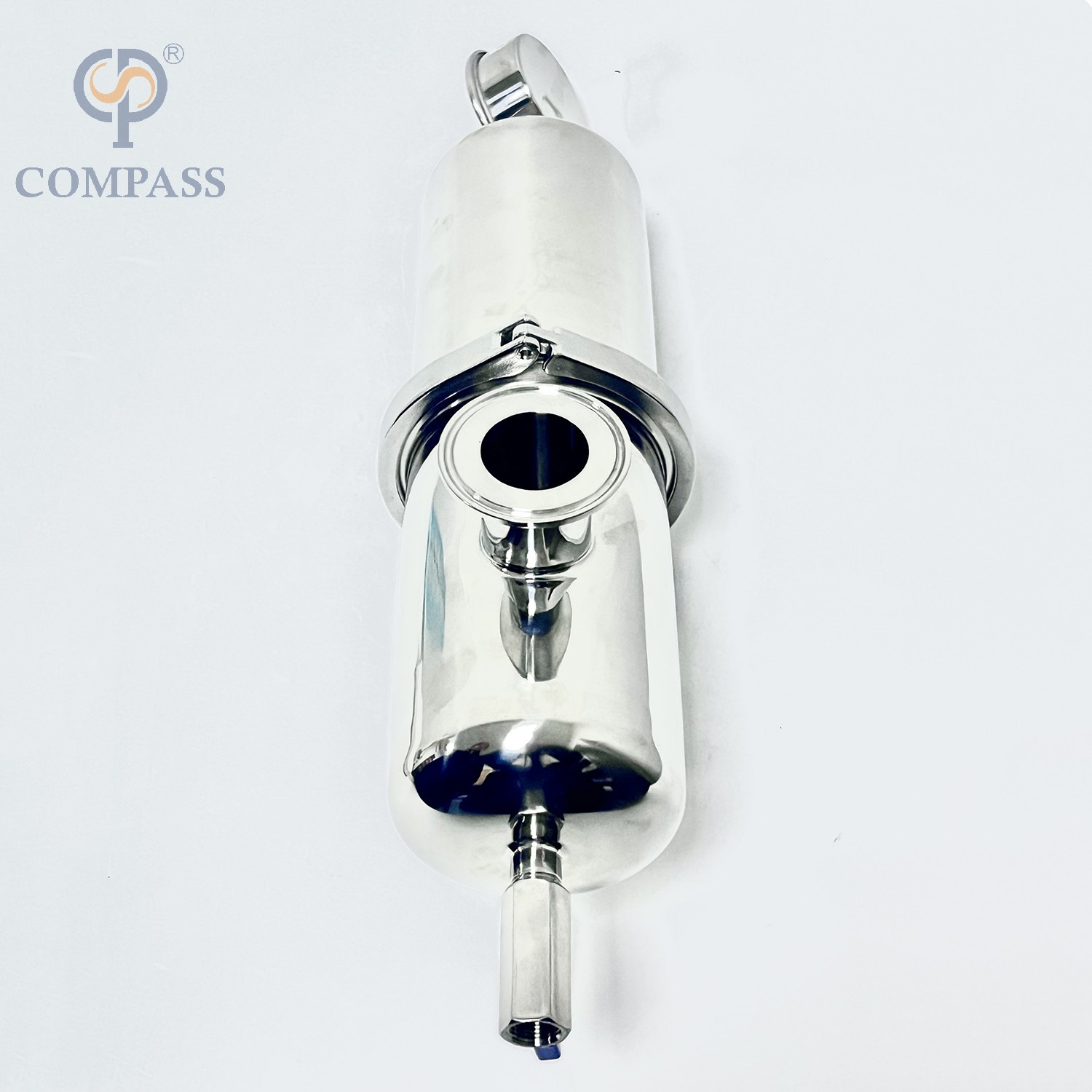 alojamento de filtro do vapor da braçadeira de 0.2um SS316L TC50.5MM com PTFE dentro do elemento