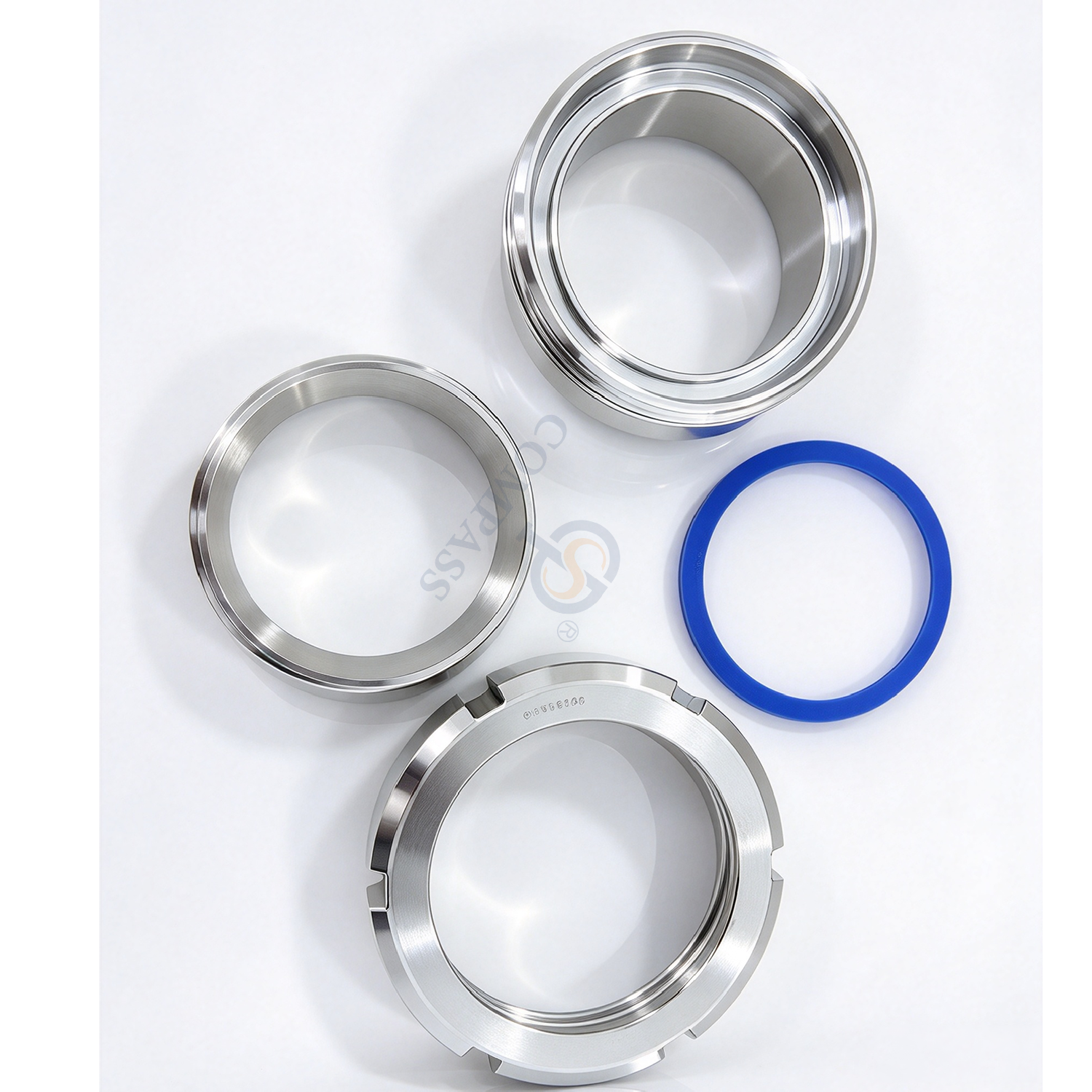União completa ISO de OD88.9MM 3Inch SS304 para o processamento de alimentos e bebidas