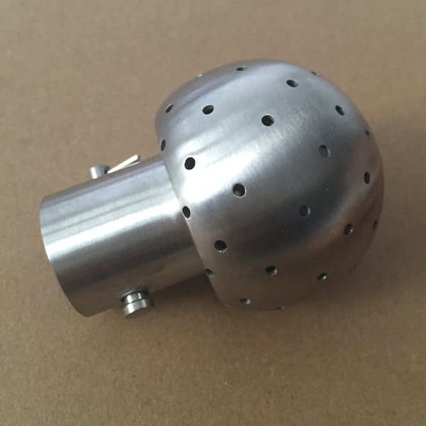 A&ccedil;o Inoxid&aacute;vel 304SS Est&aacute;tico Sanit&aacute;ria Clip-On Spray Balls