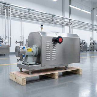 SS316L 3600L 2,2 KW Rotor Tri Lóbulo Variador Stepless Bomba de Lóbulo com Cabeça de Isolamento