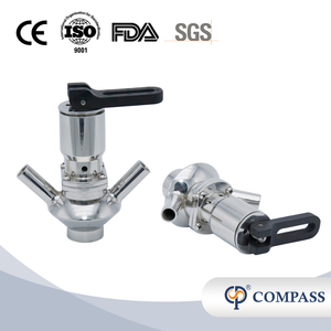 DN15 Esterilizar aço inoxidável SS316L Válvulas de amostragem de preços com junta PTFE