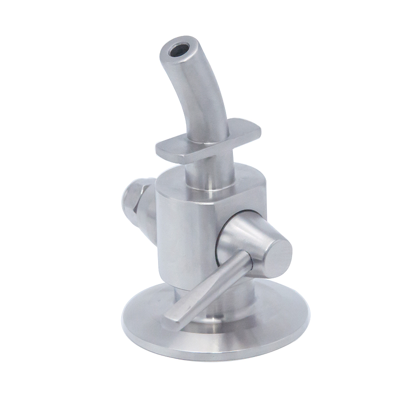 1/2 '12,7mm Manualmente TC Beer SS304 SS316L Válvulas de amostragem para indústria de bebidas