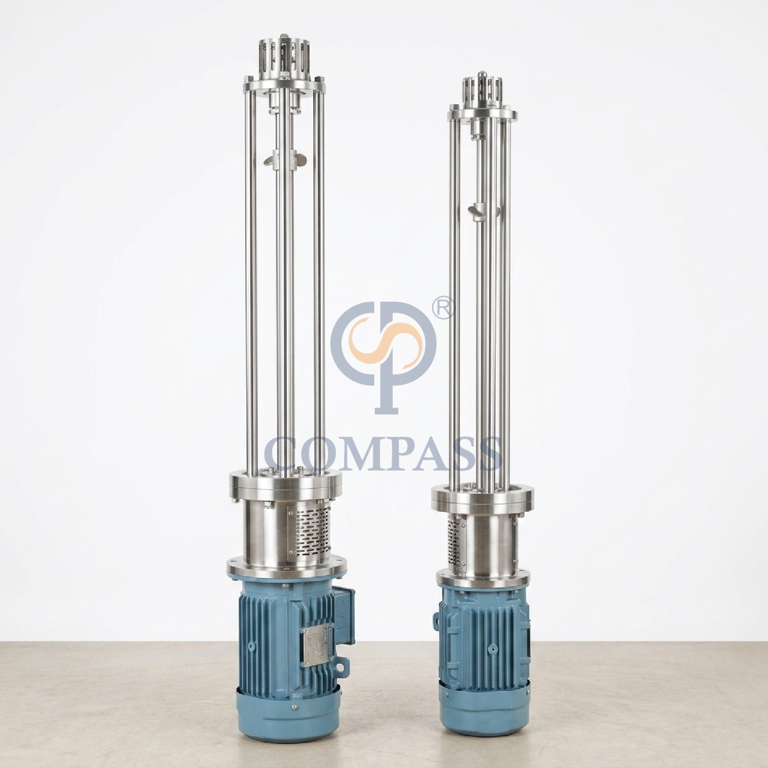 Emulsionante de dispersão de alto cisalhamento intermitente de SS316L 2.2KW para pigmentos de mistura