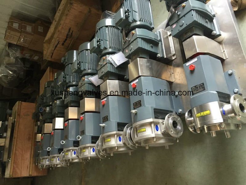 A&ccedil;o Inoxid&aacute;vel SS304 SS316L Chocolates Isolamento T&eacute;rmico Jaqueta Rotary Bomba