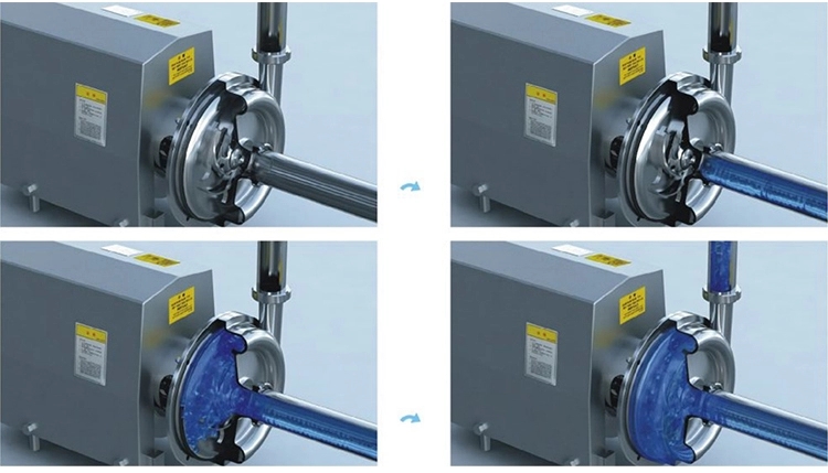 Bomba centr&iacute;fuga de a&ccedil;o inoxid&aacute;vel sanit&aacute;ria