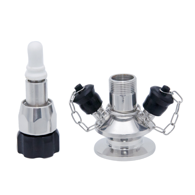 Válvulas de Amostragem Asséptica Microbiológica SS316L de Aço Inoxidável