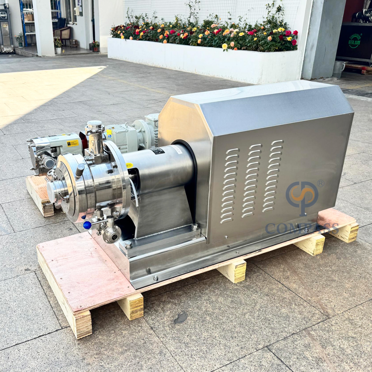 Moinho colóide do encanamento modelo de SS304 11KW JM-W com selo dobro da máquina