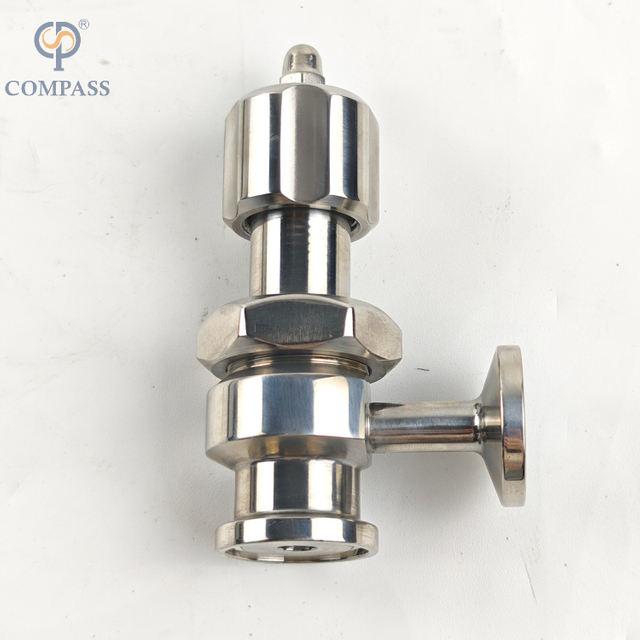 DN8 ALIMENTOS ALIMENTOS ALIMENTOS ATENAS SOLENTES SS316L Válvulas de amostragem de grampos assépticos