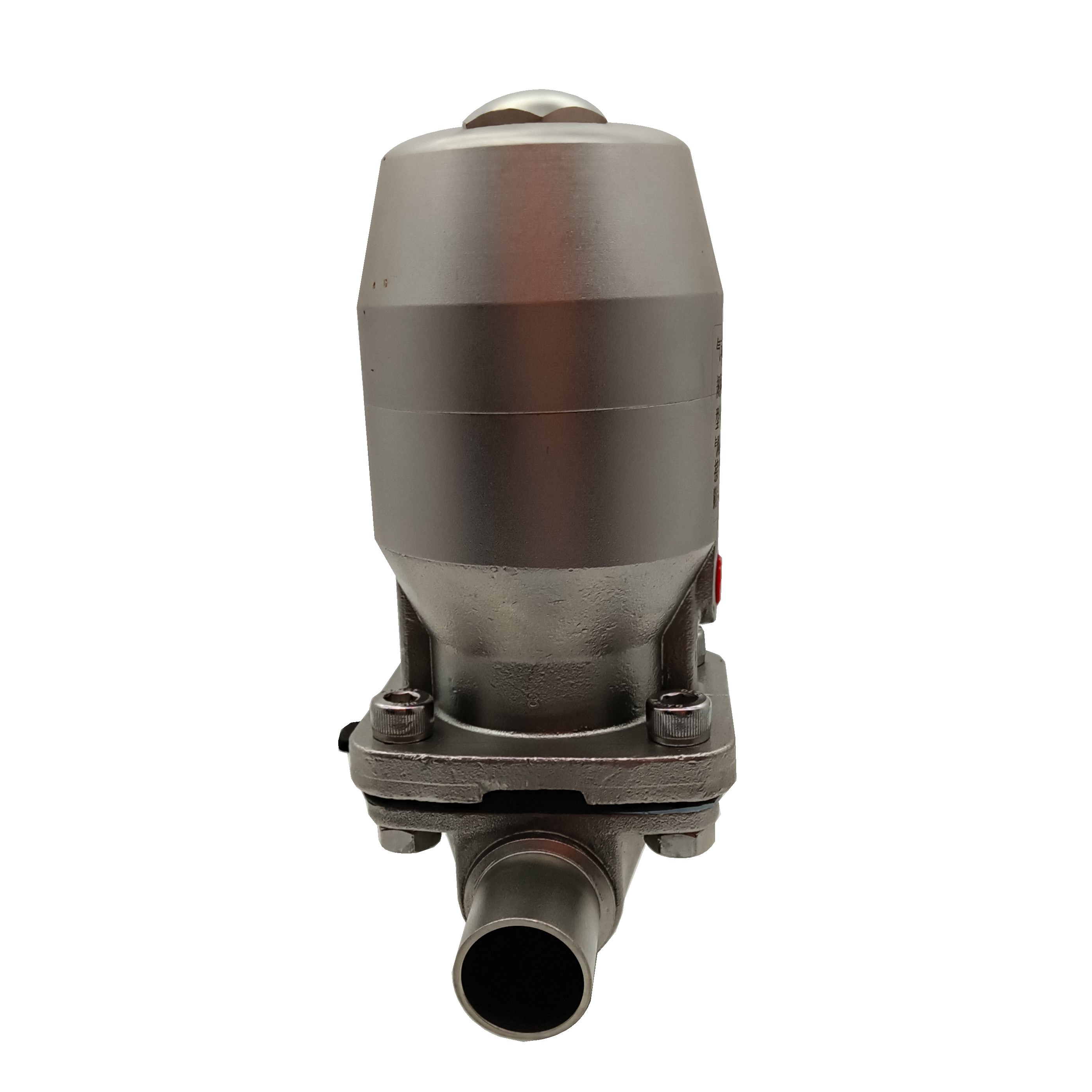 25,4 mm de alta qualidade higiênica higiênica aço inoxidável SS316L Pneumático SMS Sold 