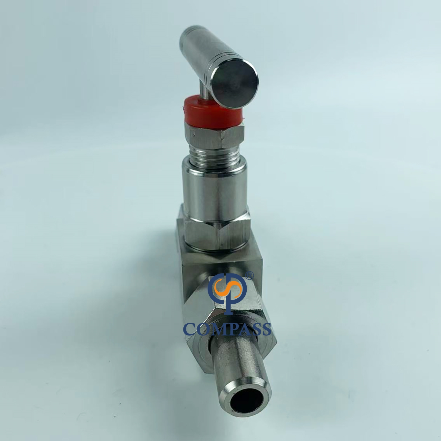 Válvula de agulha soldada topo de alta pressão rosqueada de aço inoxidável BSP do NPT