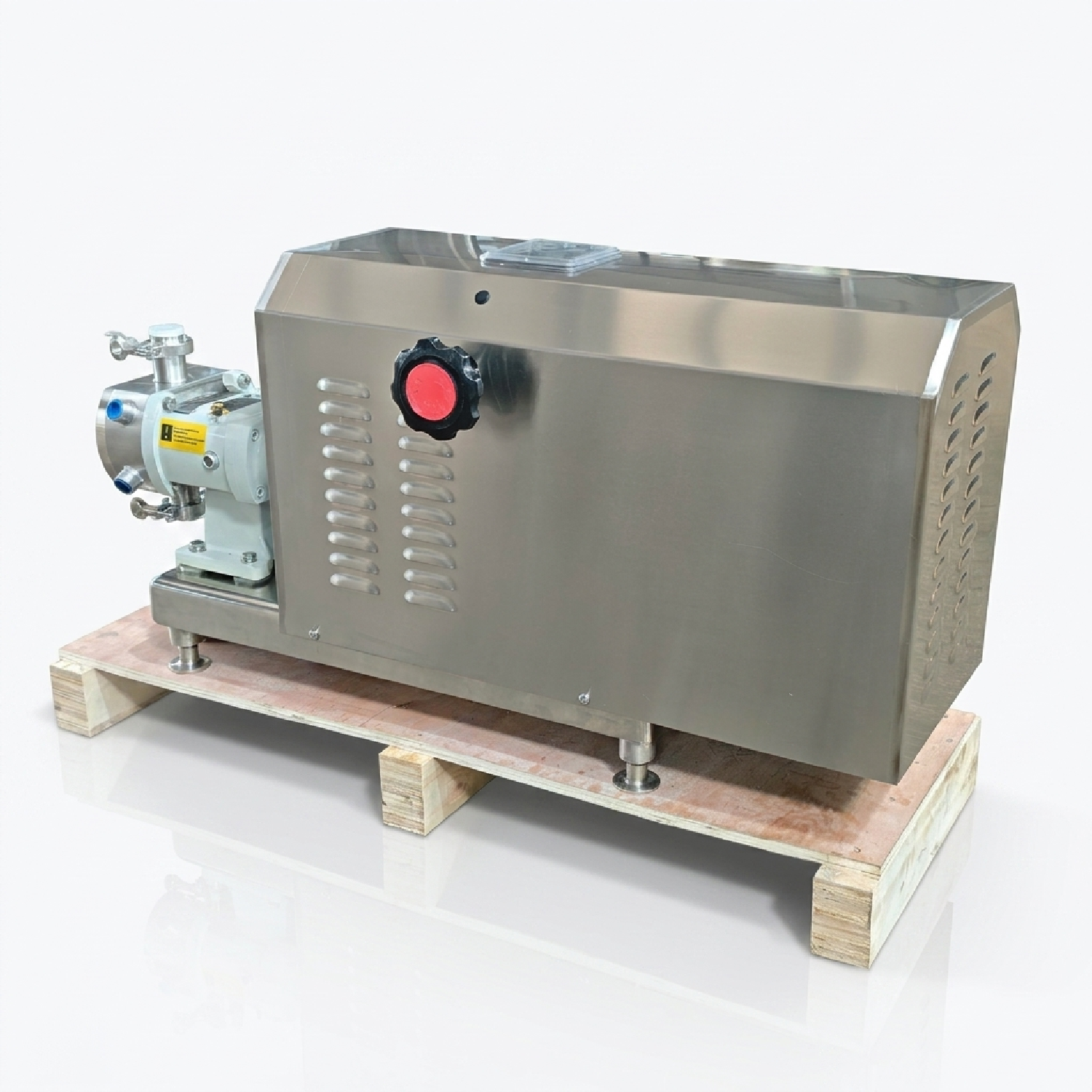 SS316L 3600L 2,2 KW Rotor Tri Lóbulo Variador Stepless Bomba de Lóbulo com Cabeça de Isolamento