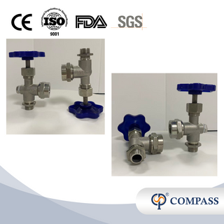 Calibre nivelado superior e inferior rosqueado homem industrial da categoria BSPP de 12.7MM SS316L
