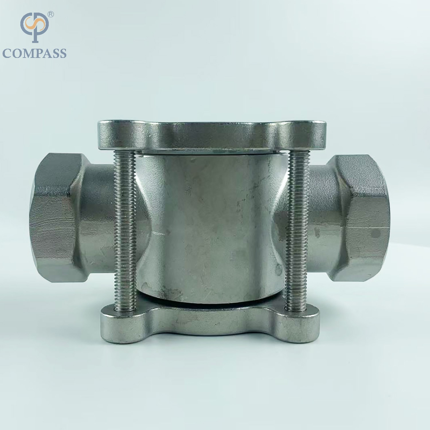 DN15 Glass de mira de ameixa a aço inoxidável