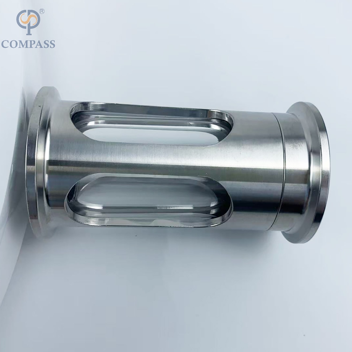 DN15 Sanitário aço inoxidável Compact Gramp Sight Glass