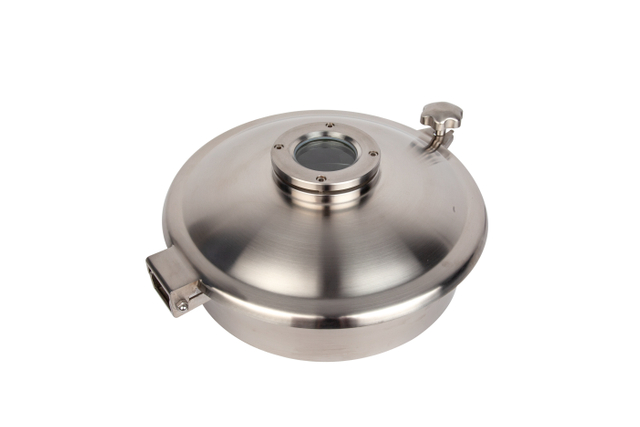 Manways do tanque sanitário externo de 18" com visor