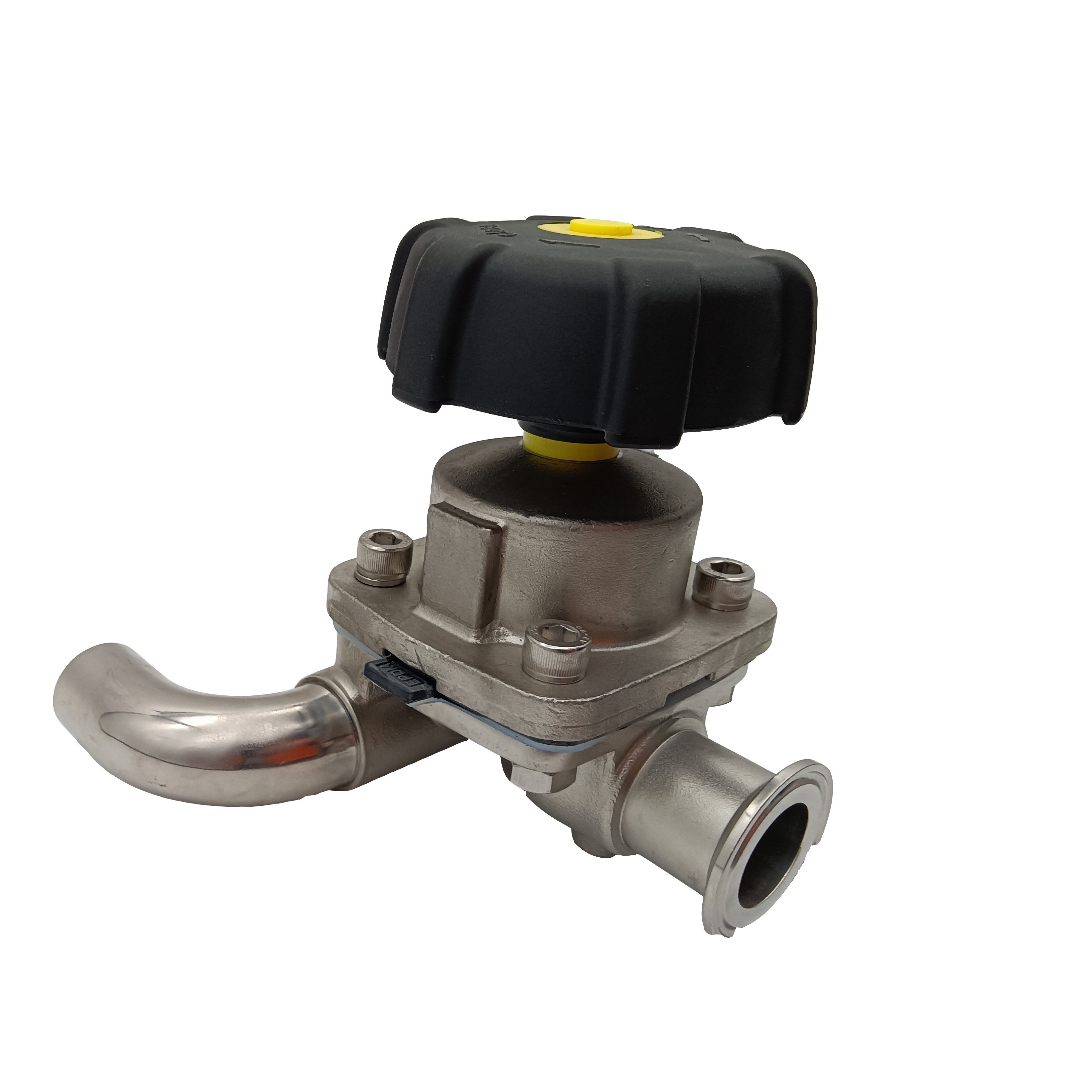 1/2 polegada de 12,7 mm de alta qualidade higiênica de aço inoxidável SS316L SMS CLAMP DIAPHRAGMA UTILO 