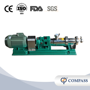 GD35-1 SS304 BOMBA DE PARAFUSO ÚNICO DE AÇO INOXIDÁVEL