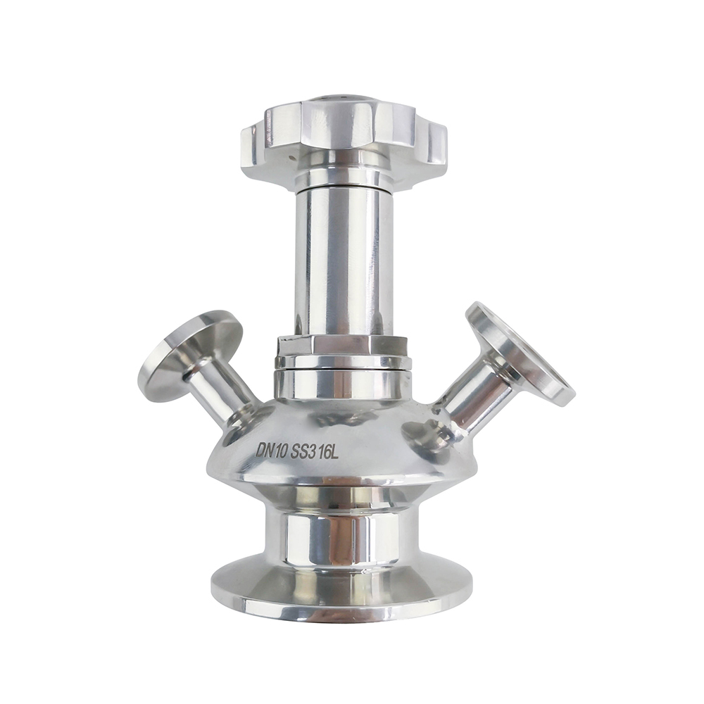 Modelo SGM-H Válvulas de amostragem de saneamento estéril e ajustado Fino com junta PTFE