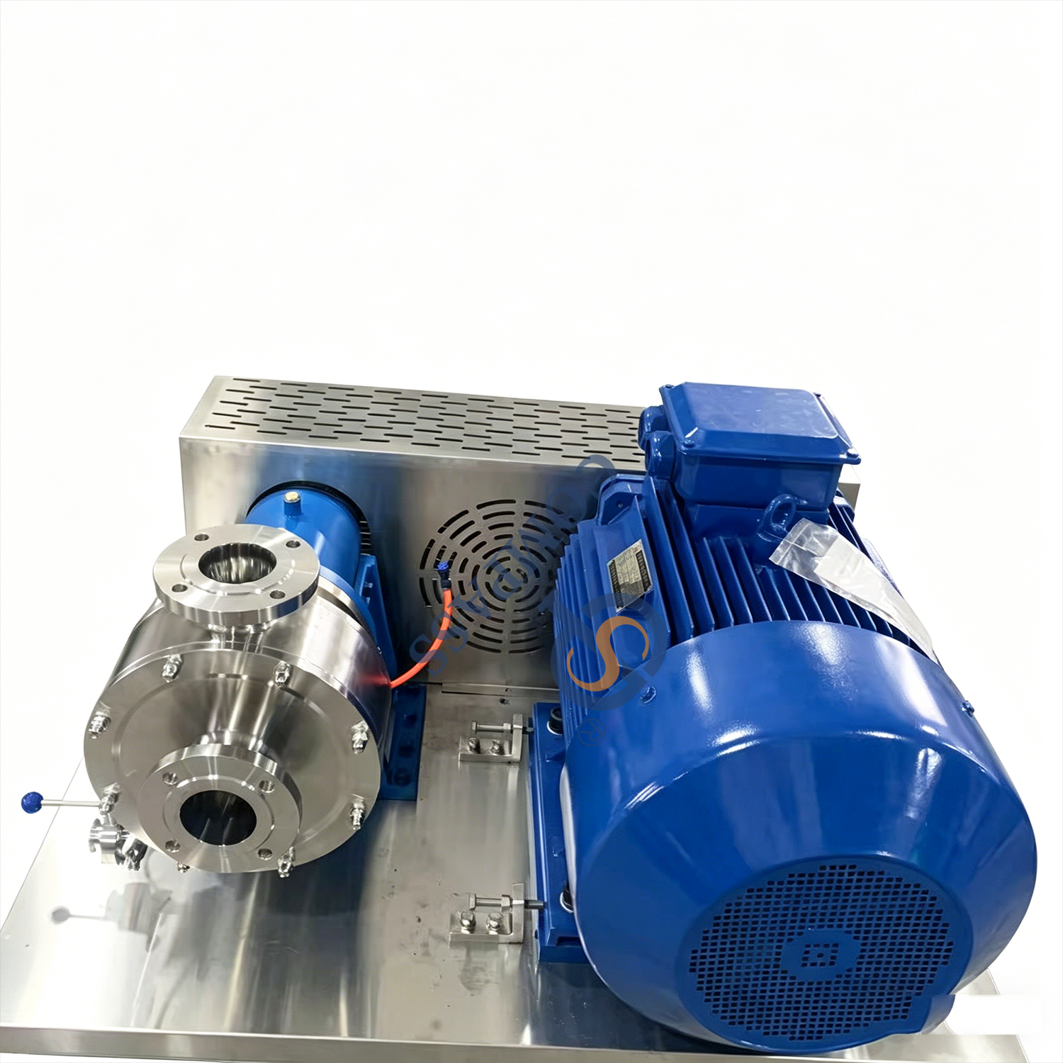 Bomba de dispersão alta horizontal rachada do emulsionante da única fase SS316L 75KW