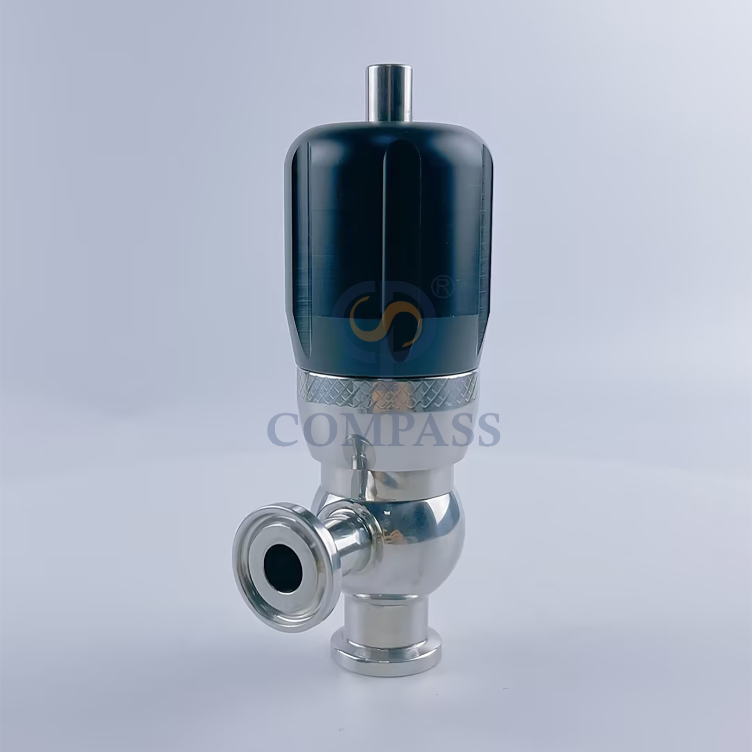 Melhor venda 1/2 Polegada de aço inoxidável de grau sanitário aisi316l sms manual apertado mini válvula de segurança estéril para a indústria de petróleo e gás