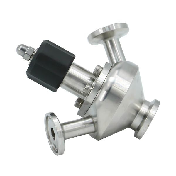 Válvula de amostragem avançada durável de higiene com PTFE e portas de amostragem dupla