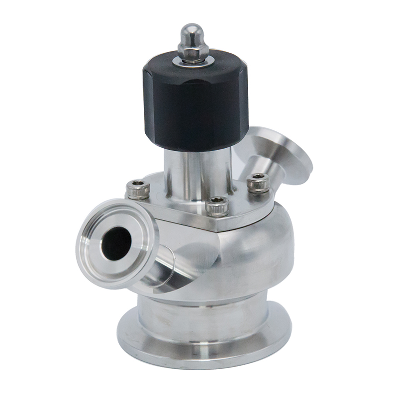 Válvula de amostragem avançada durável de higiene com PTFE e portas de amostragem dupla