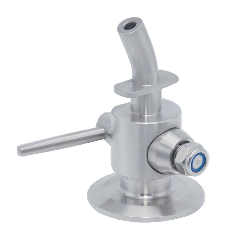 1/2 '12,7mm Manualmente TC Beer SS304 SS316L Válvulas de amostragem para indústria de bebidas
