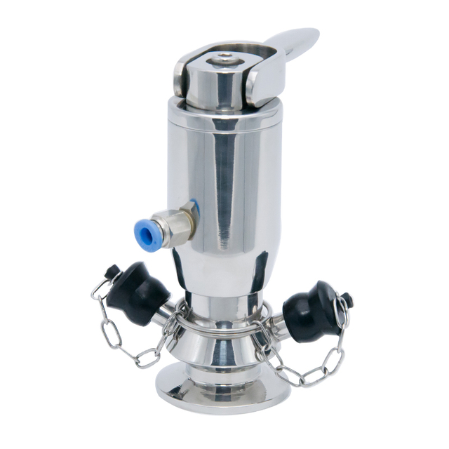 Modelo SGQK TC manualmente e válvulas de amostragem pneumáticas de grau alimentar